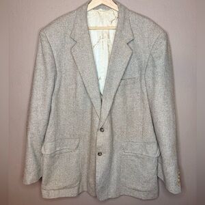 Joe Namath Vintage Men's Blazer Sport Coat Suit Coat Retro Size 48L Wool Silk